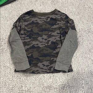 Kids Camouflage Long Sleeve Shirt
